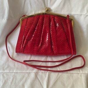 Jennifer Moore Snake skin bag
